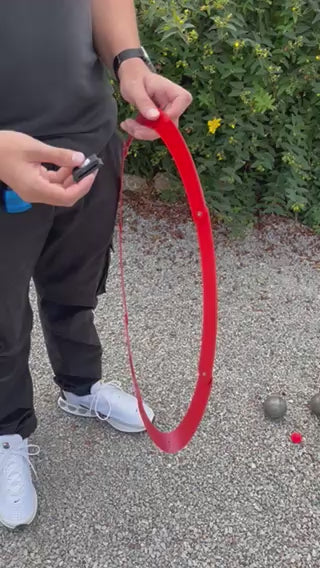 TIRFLEM - Dispositif de récupération combiné pour jeu de pétanque